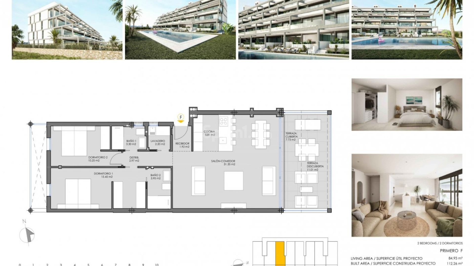 Nueva construcción  - Apartamento -
Cartagena - Mar De Cristal