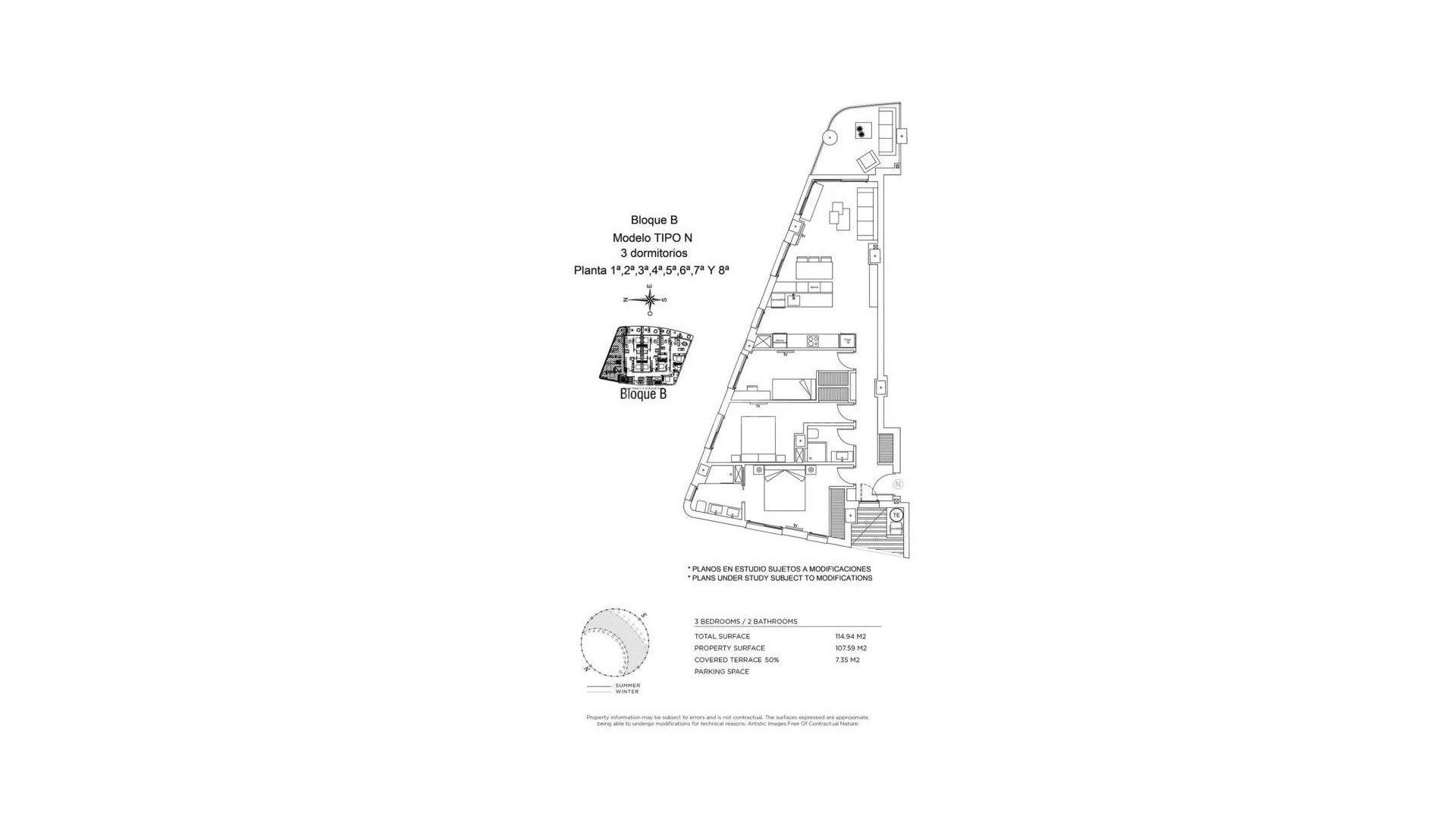 Nueva construcción  - Apartamento -
La Manga del Mar Menor - 1ª Linea Del Mar Mediterraneo