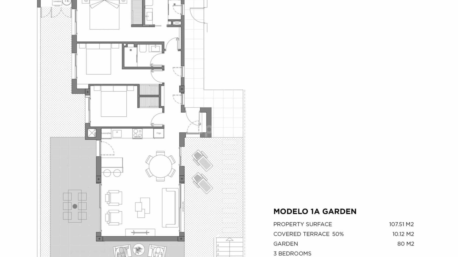 Nueva construcción  - Apartamento -
Los Alcázares - Parque Diana