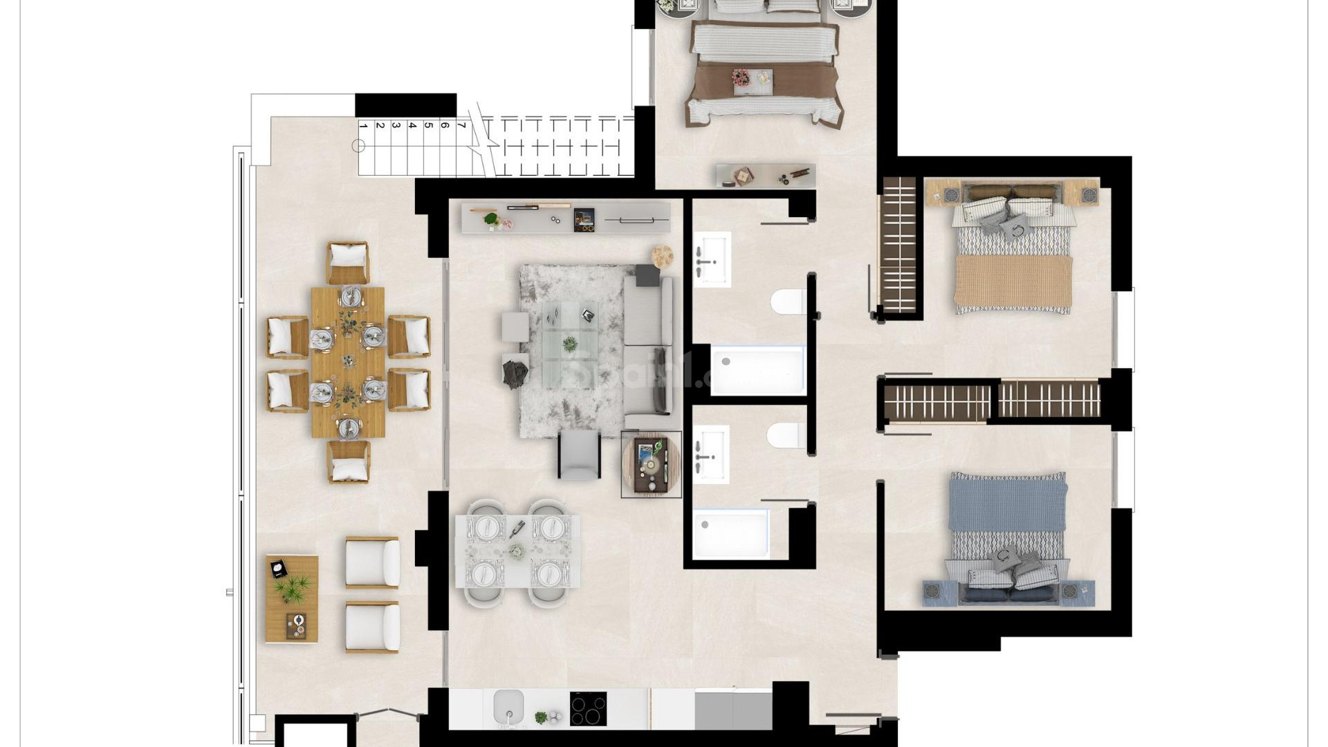 Nueva construcción  - Apartamento -
Mijas