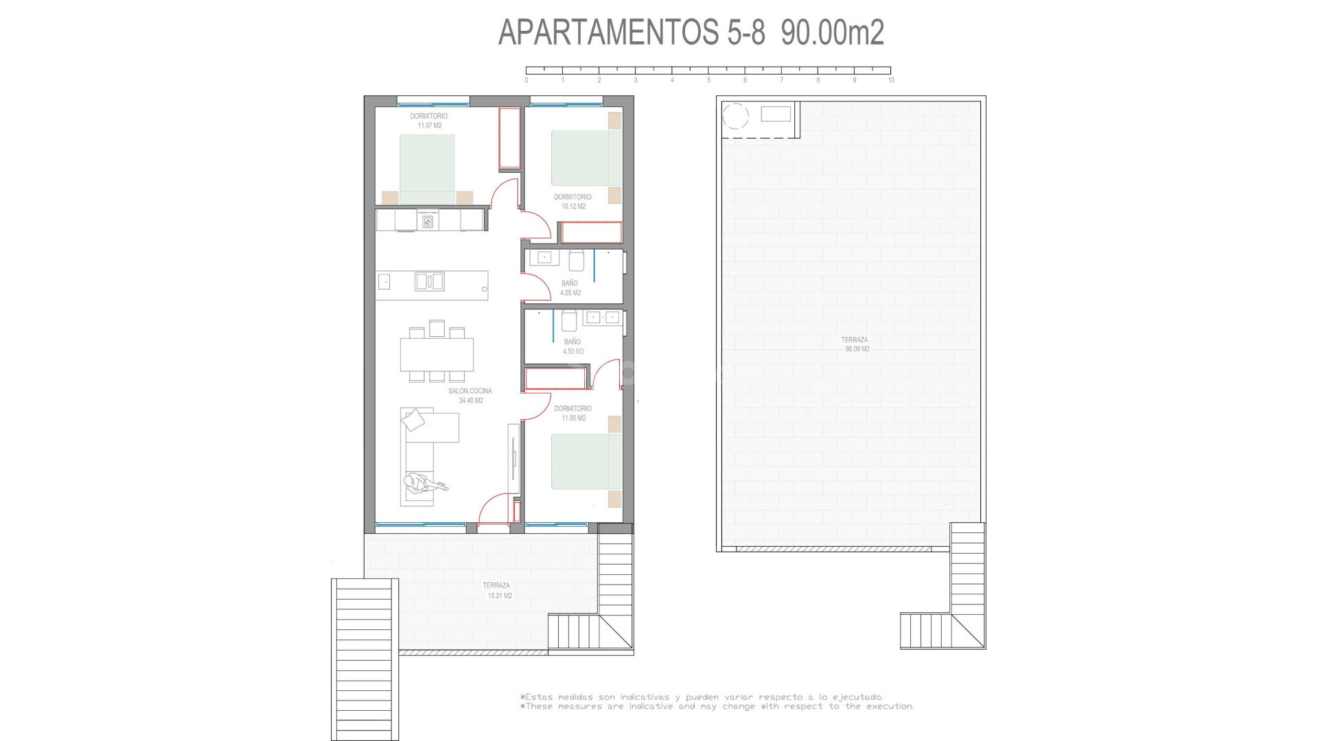 Nueva construcción  - Apartamento -
Pilar de la Horadada - Parque del Mediterraneo