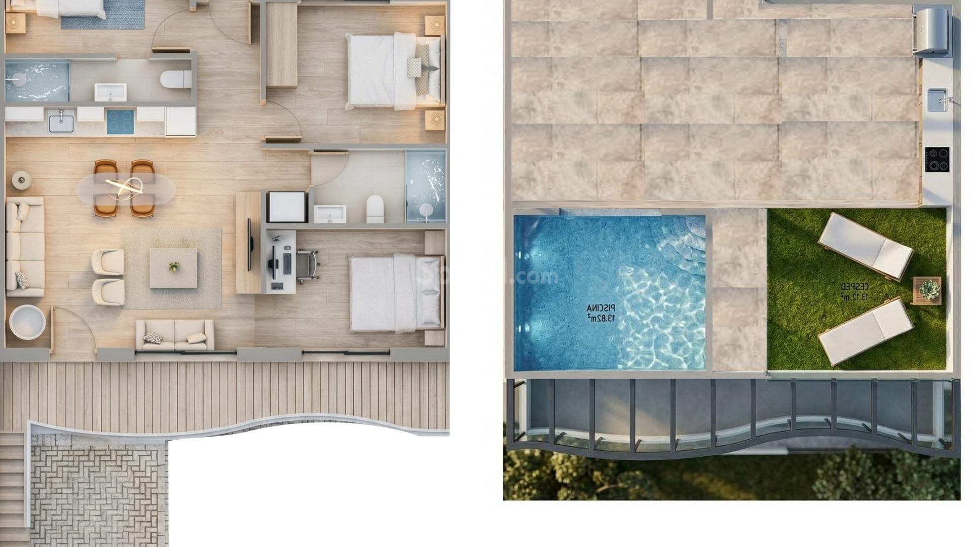 Nueva construcción  - Apartamento -
Pilar de la Horadada - parques de Andromeda