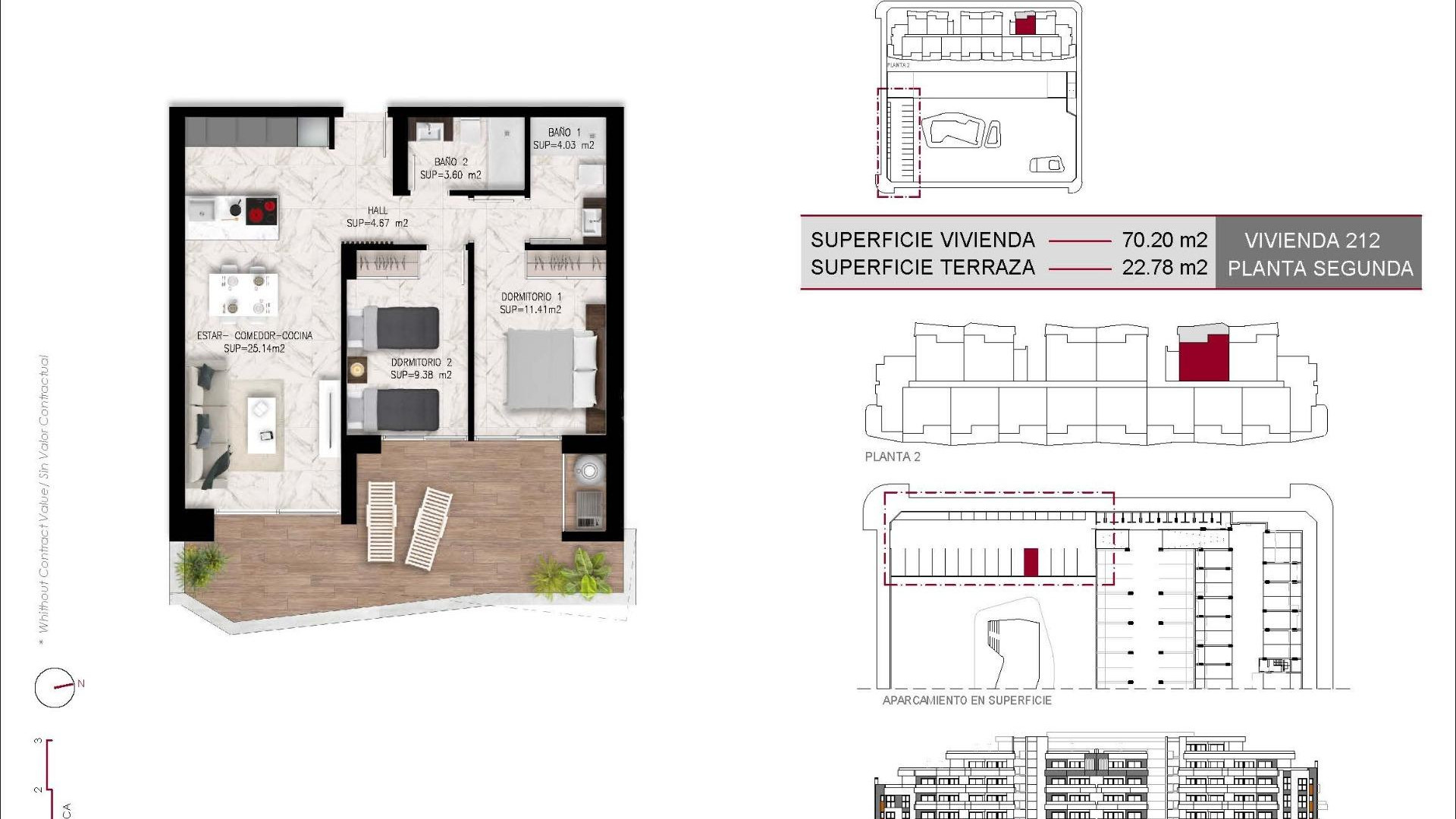 Nueva construcción  - Apartamento -
San Miguel de Salinas