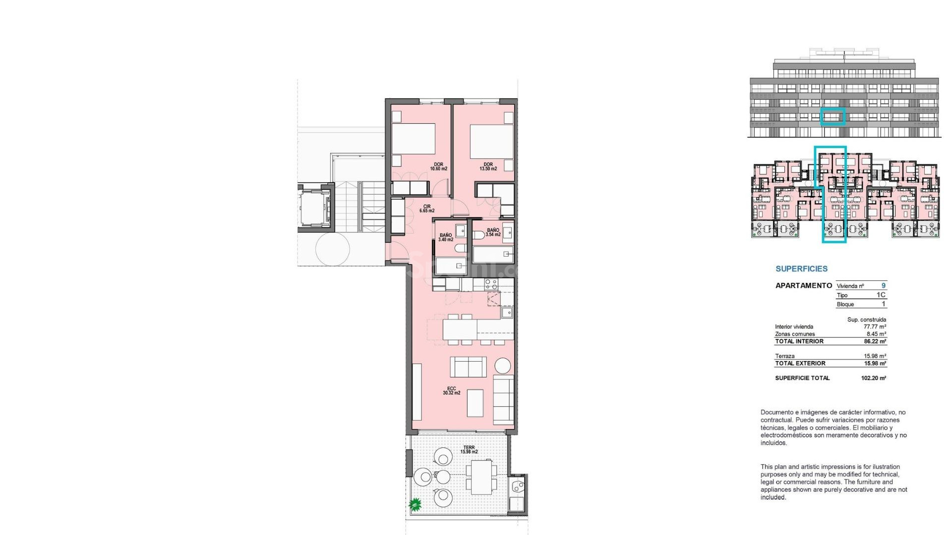 Nueva construcción  - Apartamento -
Torre Pacheco - Santa Rosalía