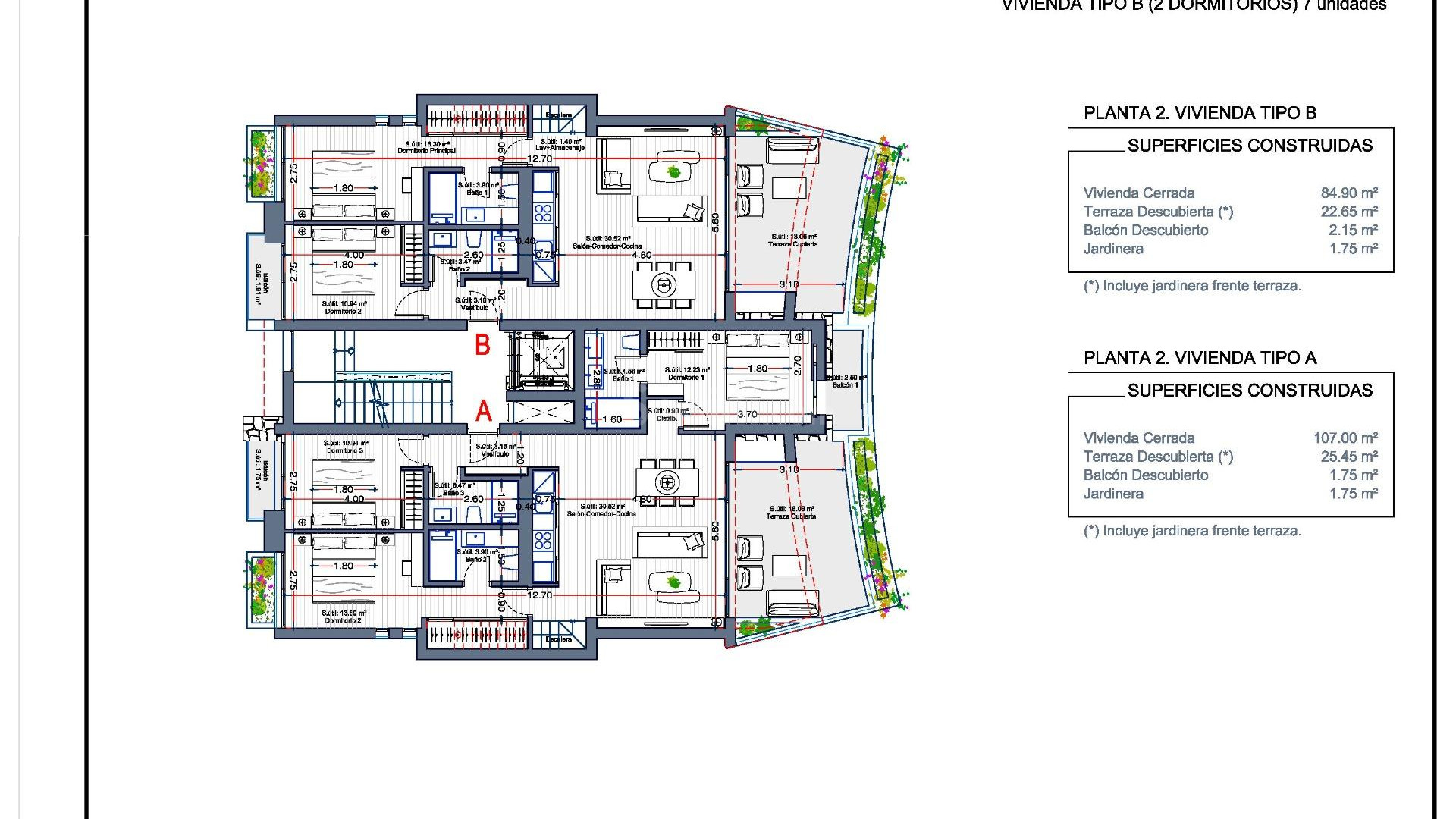 Nueva construcción  - Atico -
La Manga Club - Las Orquídeas