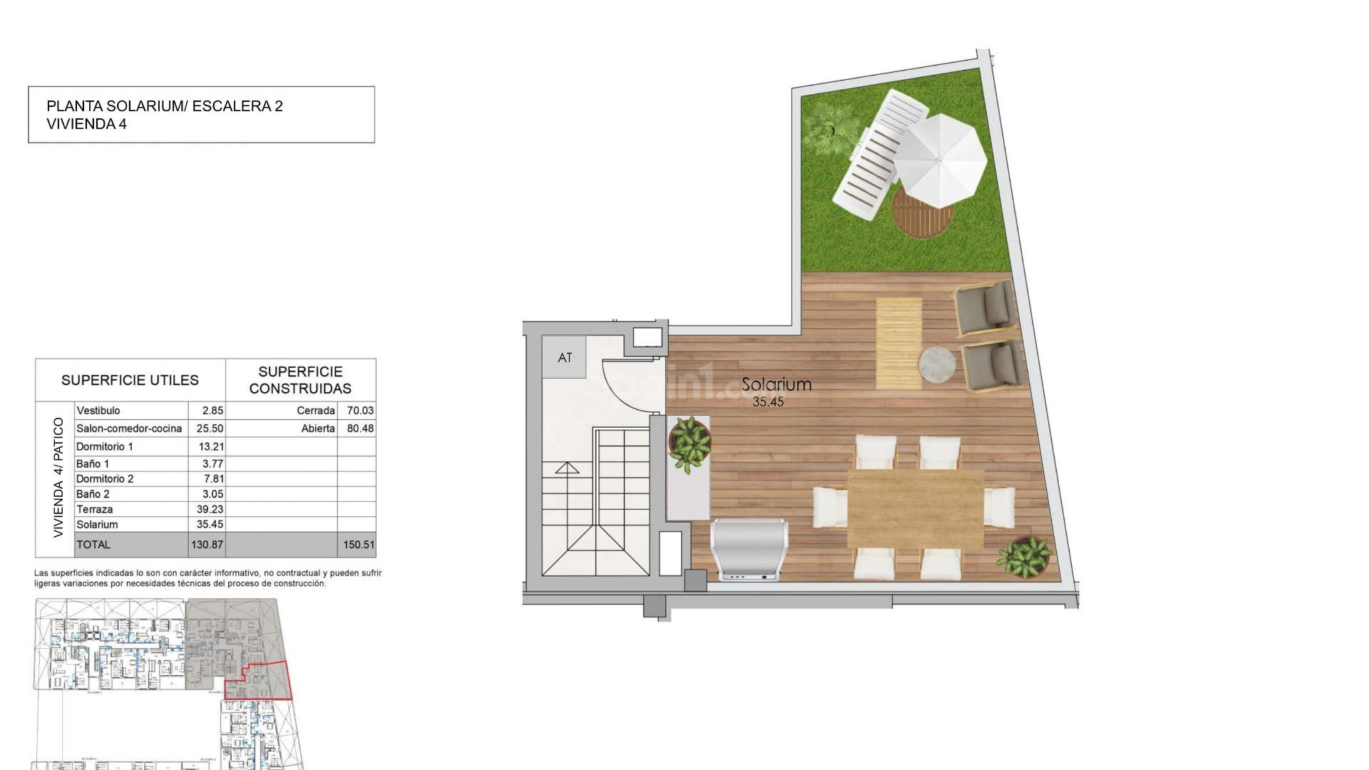 Nueva construcción  - Atico -
Santa Pola - Eroski