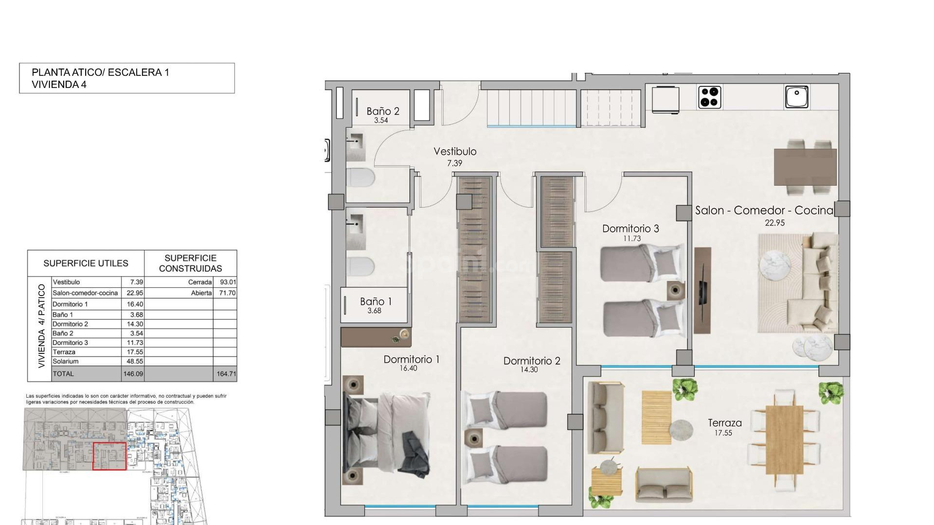 Nueva construcción  - Atico -
Santa Pola - Eroski