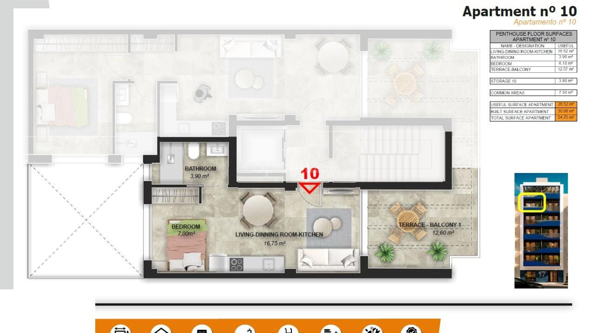 Nueva construcción  - Atico -
Torrevieja - Playa del Acequión