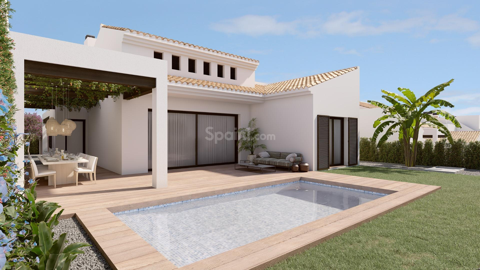 Nueva construcción  - Villa -
Algorfa - Castillo De Montemar