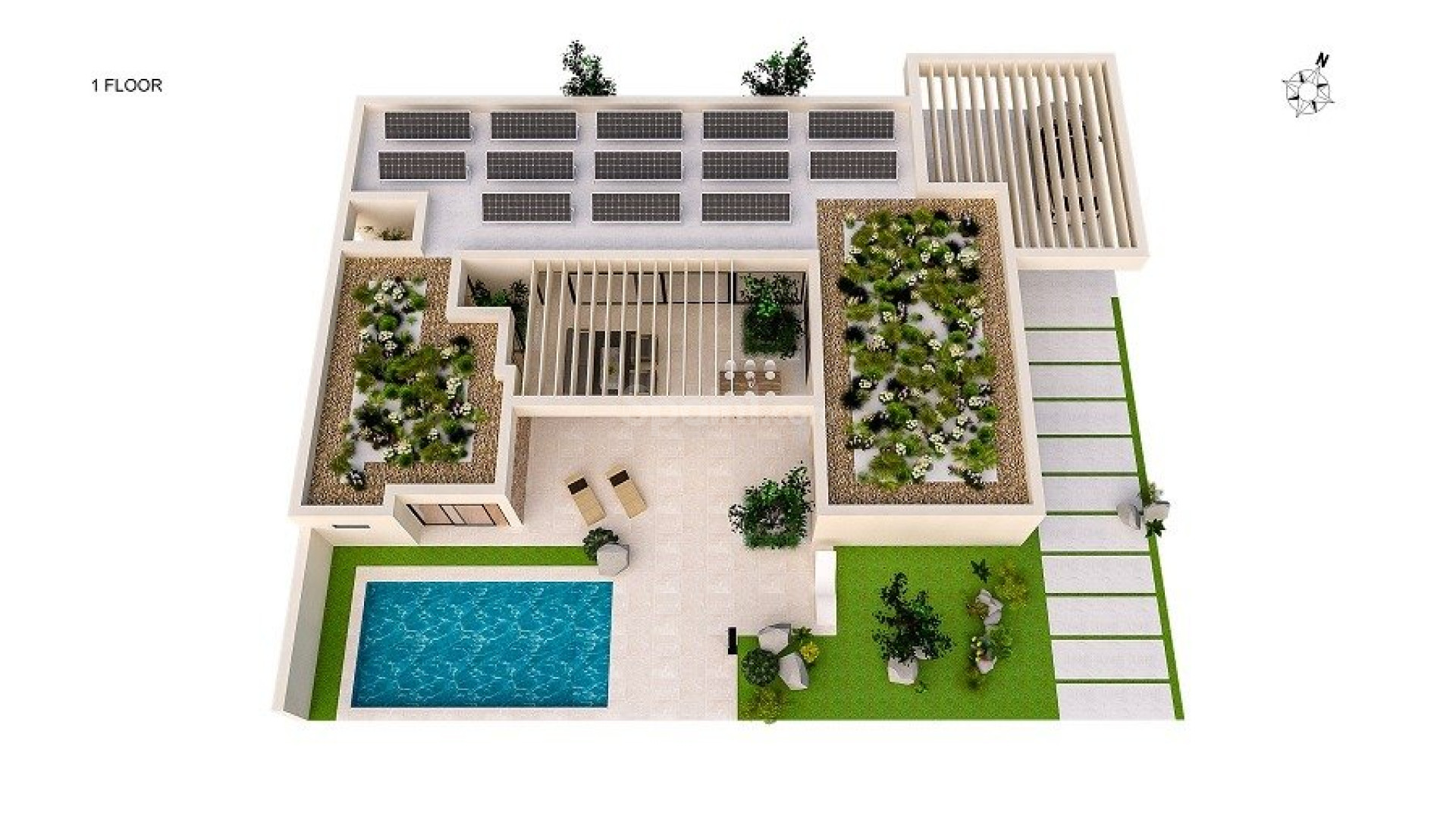 Nueva construcción  - Villa -
Banos y Mendigo - Altaona Golf