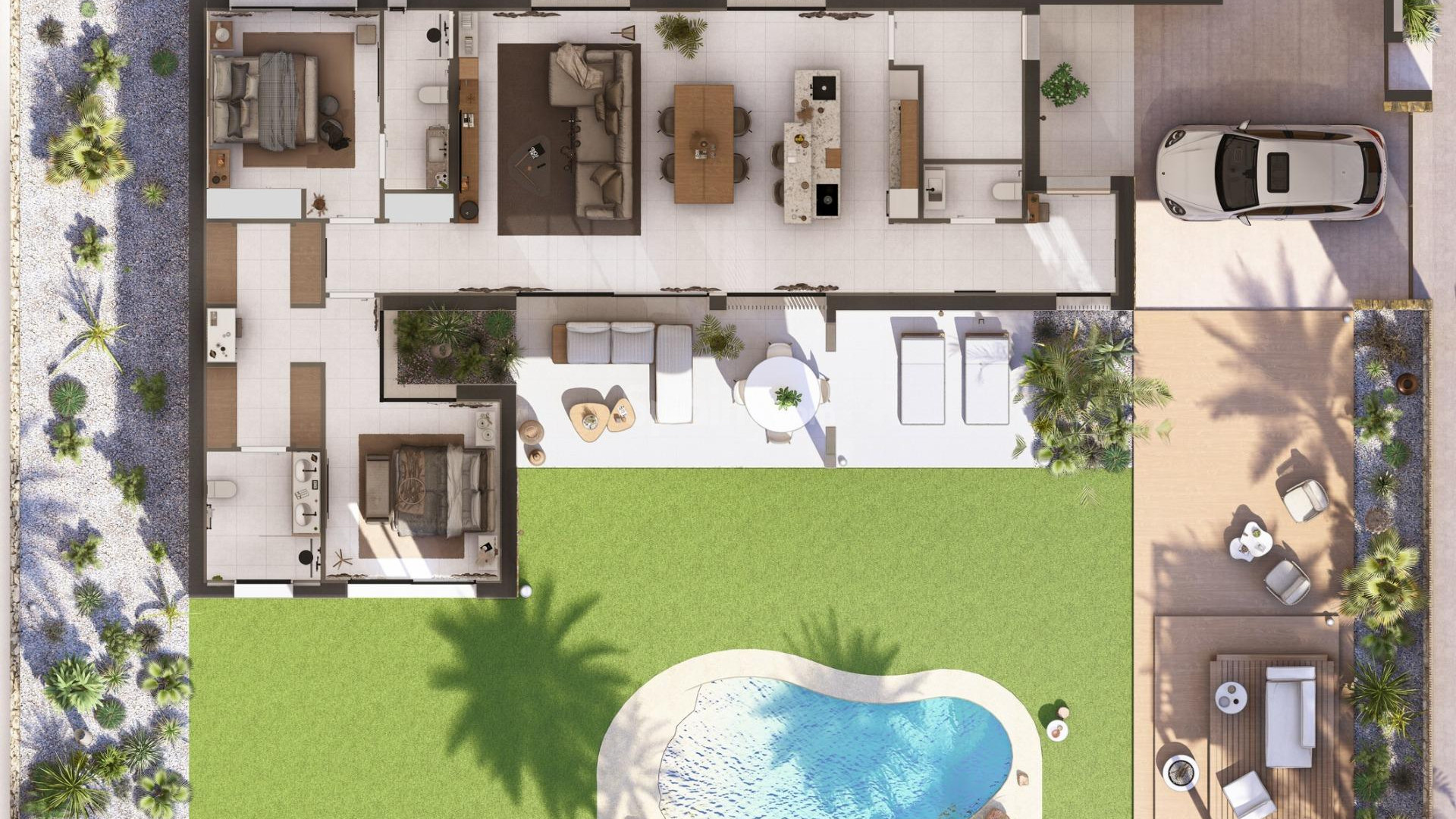 Nueva construcción  - Villa -
Banos y Mendigo - Altaona Golf