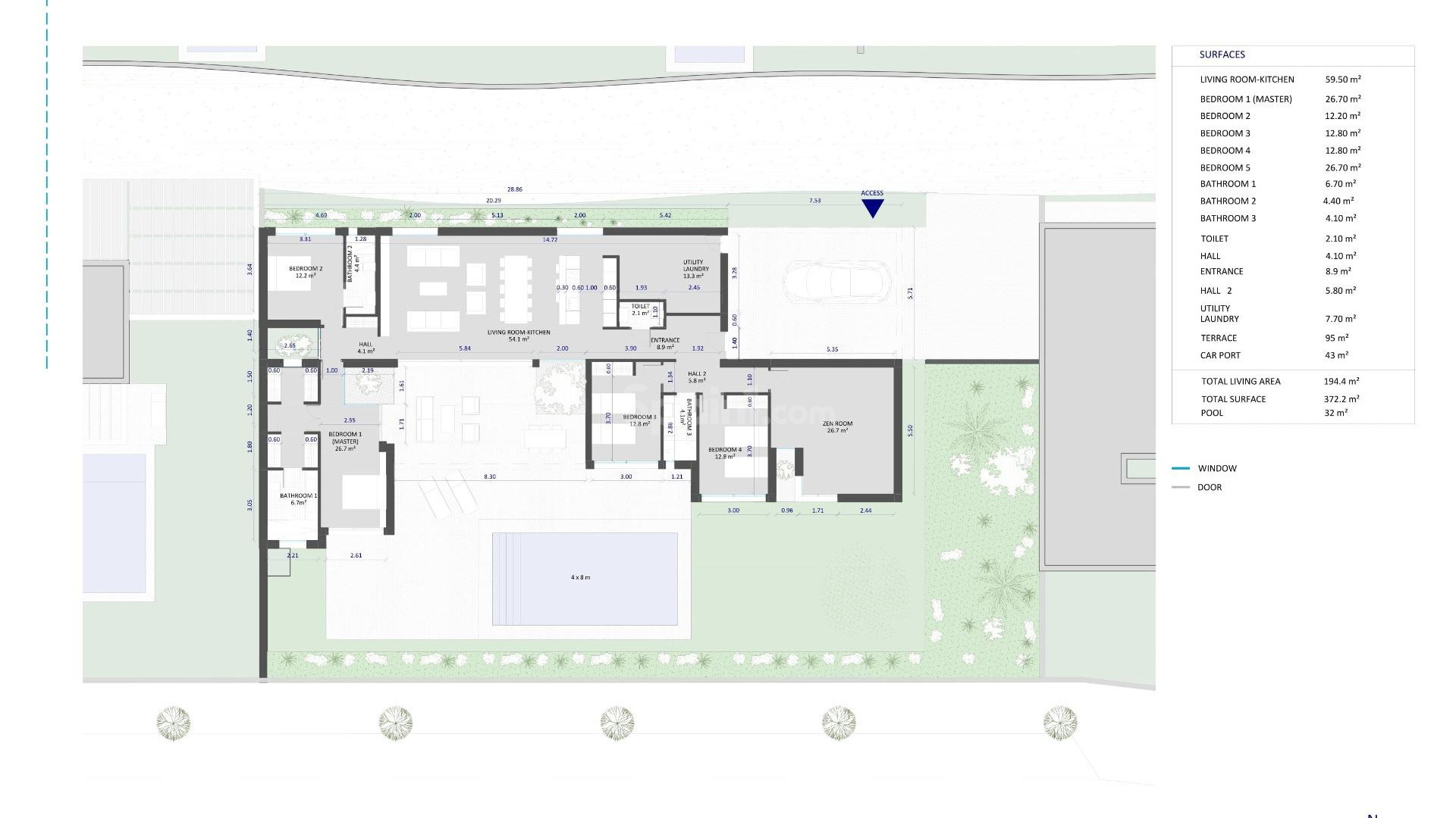 Nueva construcción  - Villa -
BAOS Y MENDIGO - Altaona Golf And Country Village