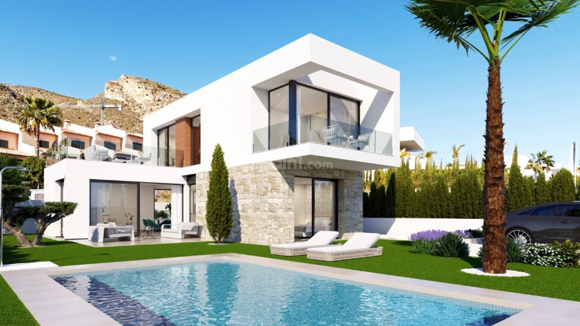 Nueva construcción  - Villa -
Benidorm - Alicante