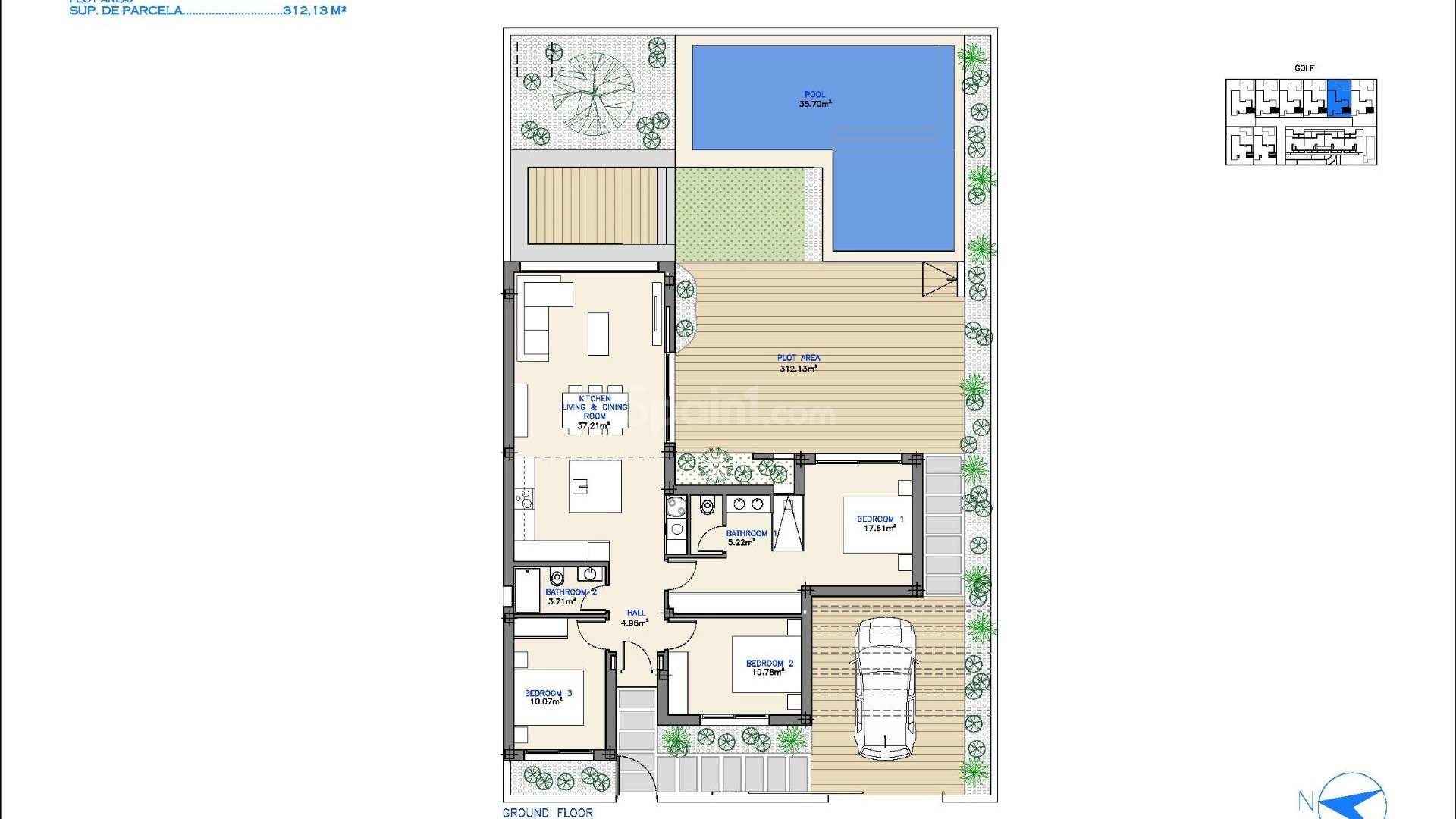 Nueva construcción  - Villa -
Los Alcázares - Lomas Del Rame