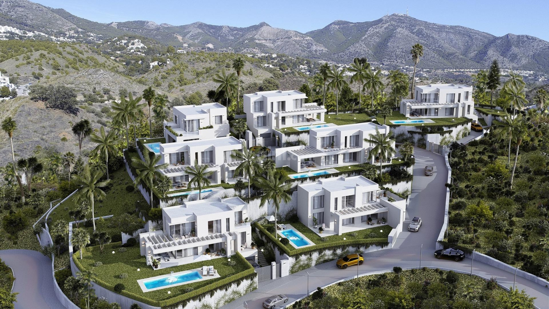 Nueva construcción  - Villa -
Mijas - Mijas Pueblo - Peña Blanquilla