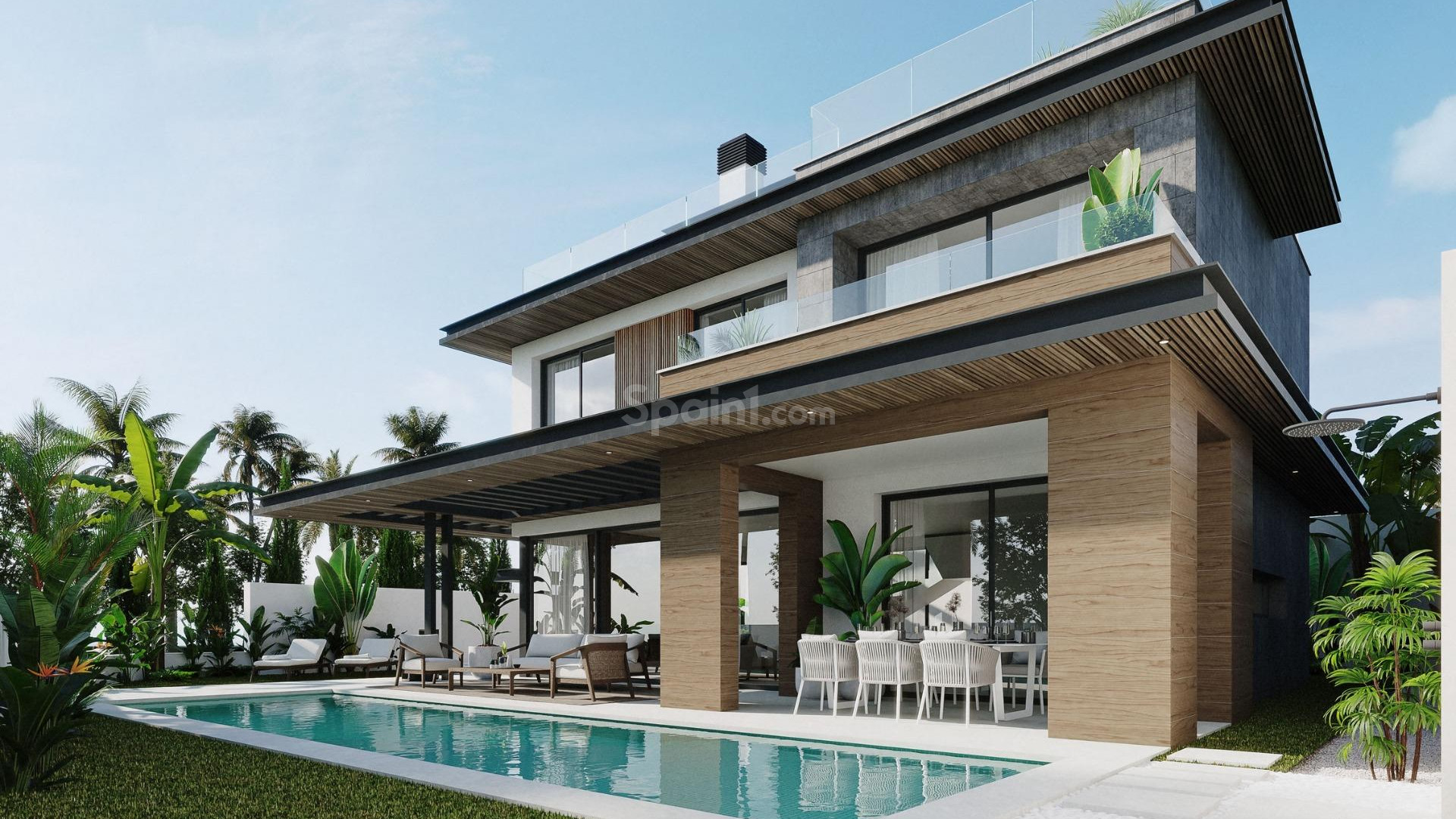 Nueva construcción  - Villa -
Mijas