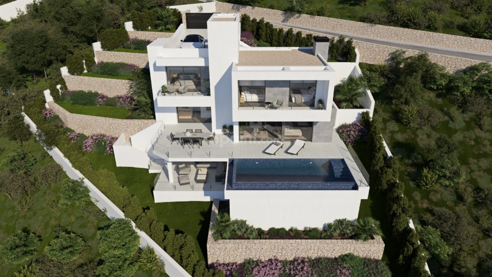 Nueva construcción  - Villa -
Moraira - Cumbre Del Sol