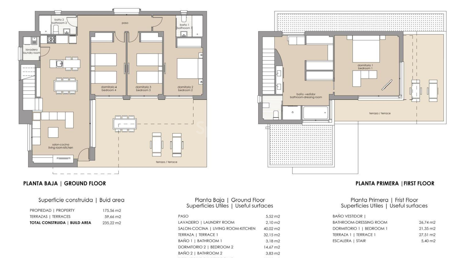 Nueva construcción  - Villa -
Orihuela - Vistabella