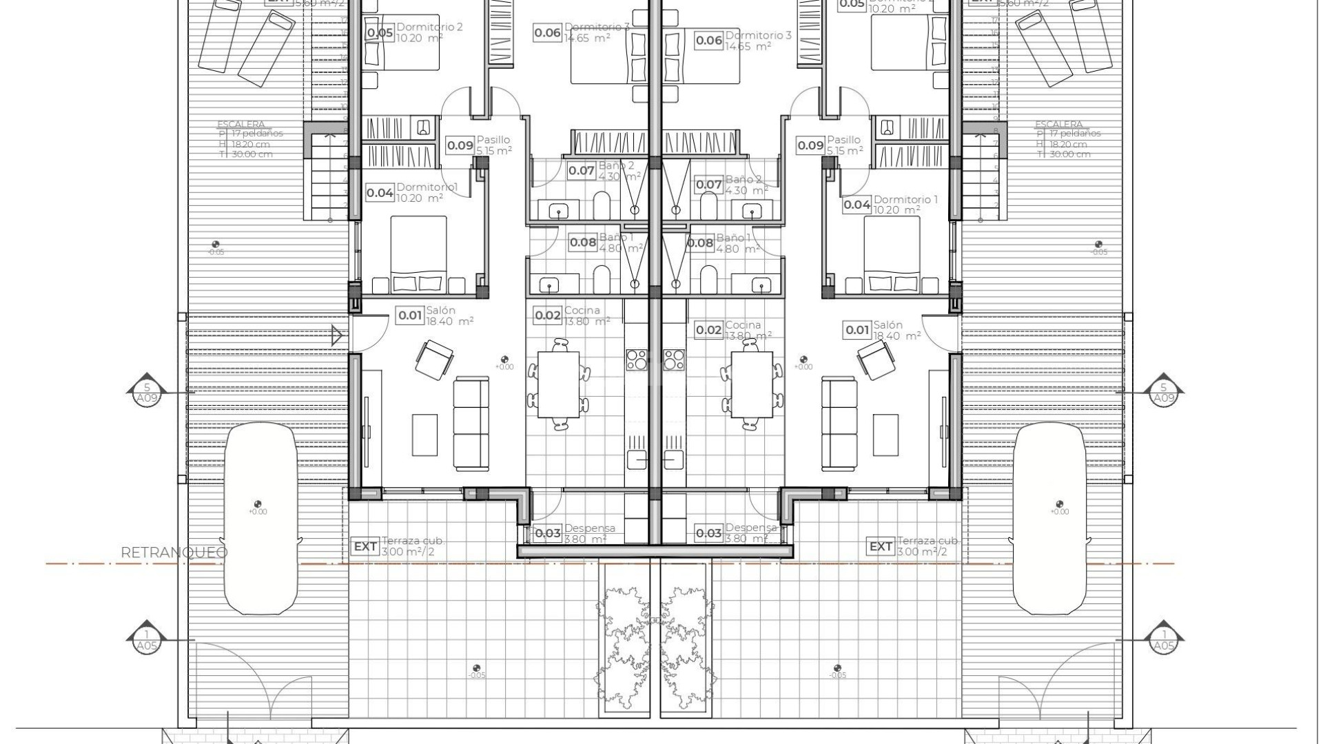 Nueva construcción  - Villa -
Puerto de Mazarron - Caleñares