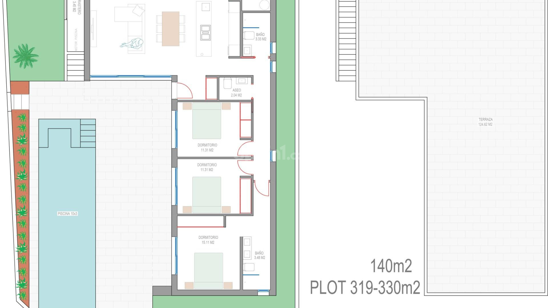 Nueva construcción  - Villa -
San Javier - Parque del doce