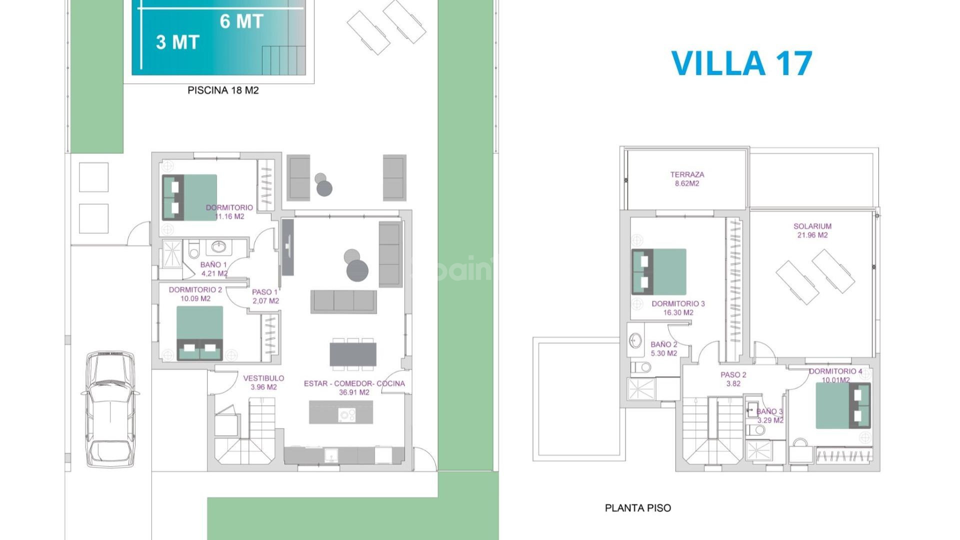 Nueva construcción  - Villa -
San Javier - Roda Golf