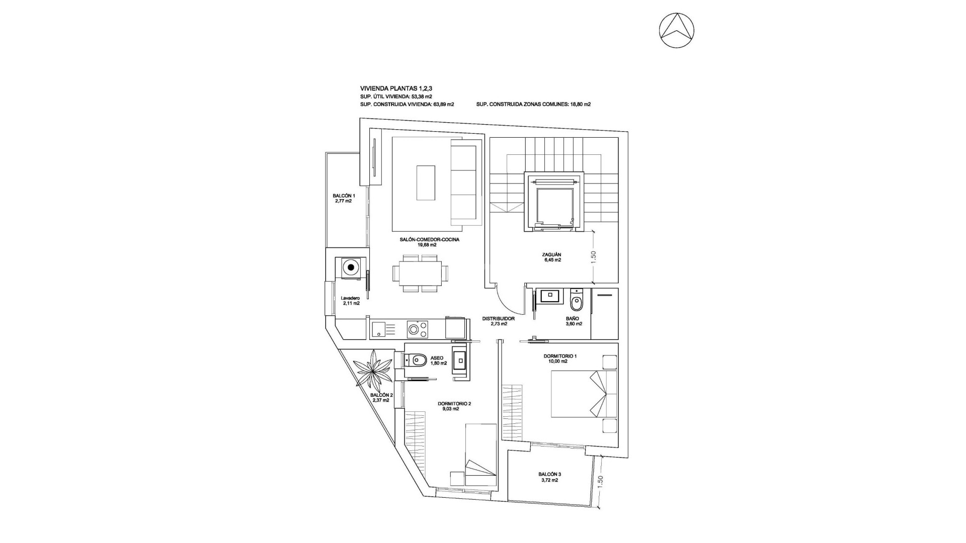 Nybygg - Leilighet -
Bigastro - centro