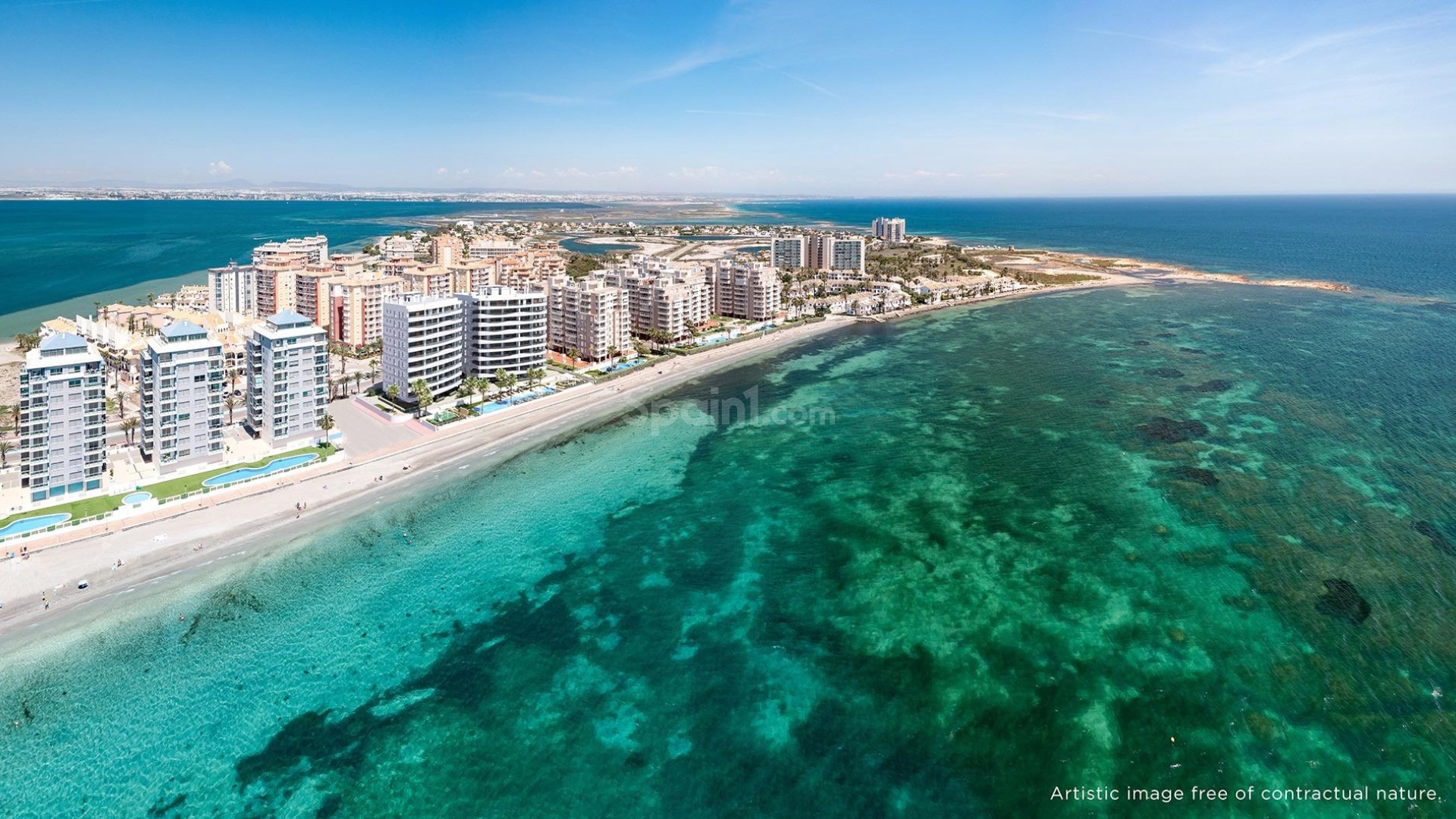 Nybygg - Leilighet -
La Manga del Mar Menor - La Manga