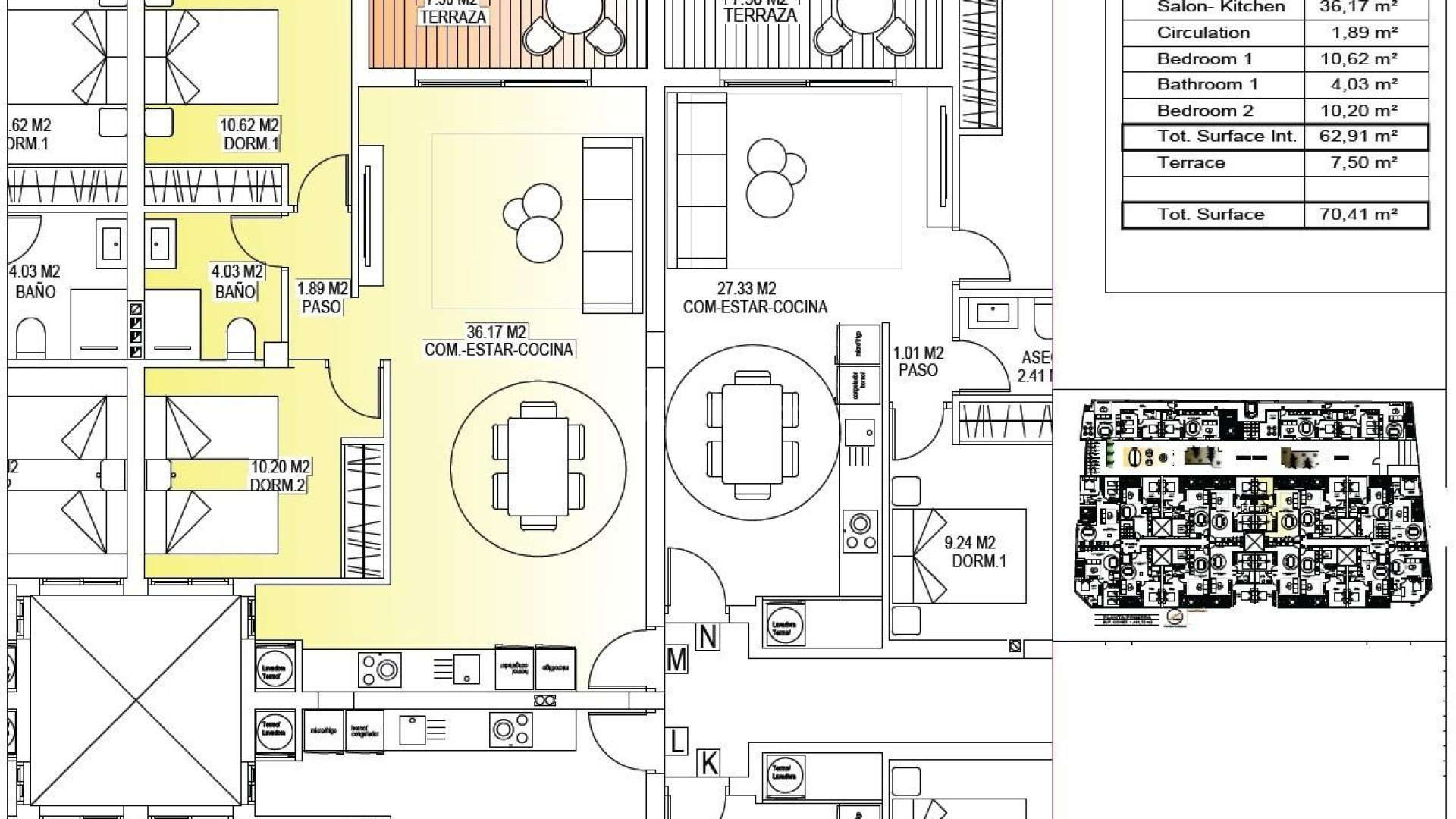 Nybygg - Leilighet -
San Miguel de Salinas