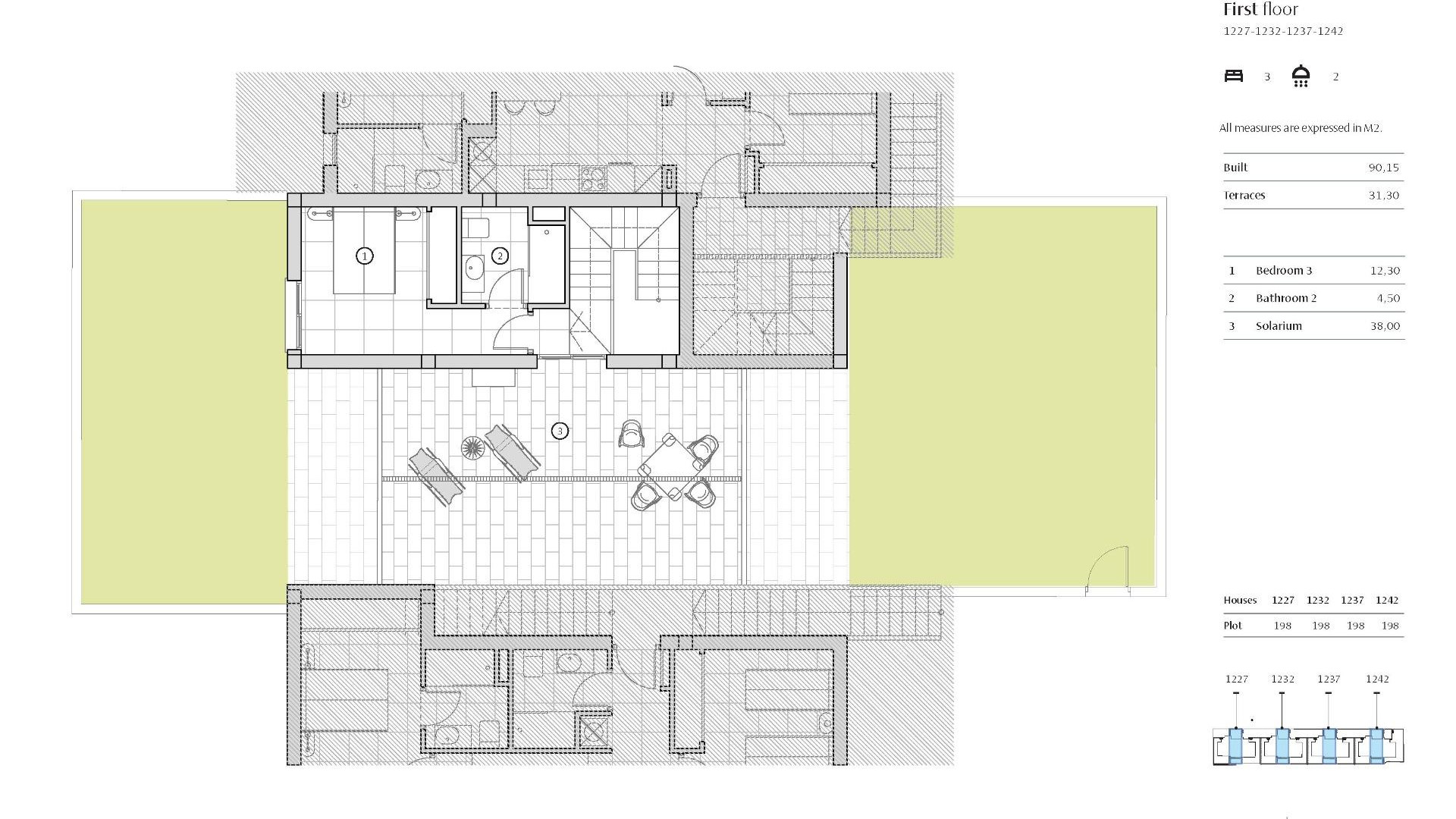 Nybygg - Rekkehus -
Algorfa - La Finca