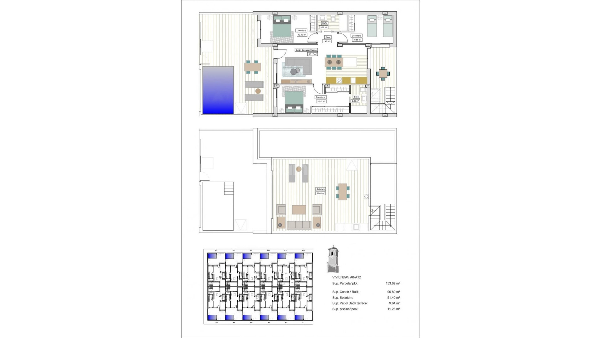 Nybygg - Rekkehus -
Torre Pacheco - Dolores De Pacheco