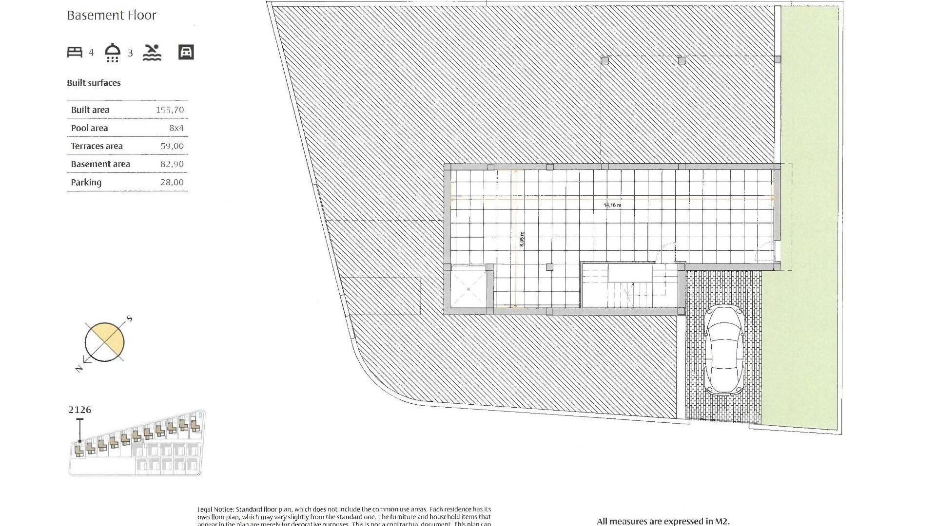 Nybygg - Villa -
Algorfa - La Finca