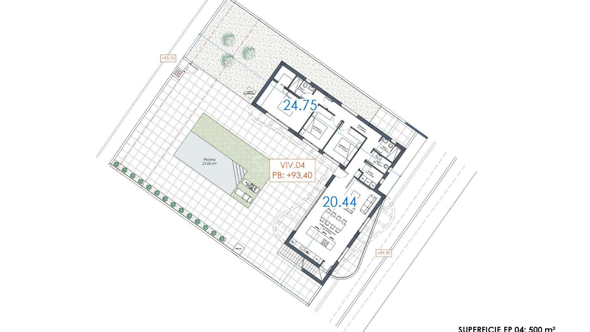 Nybygg - Villa -
Algorfa - La Finca
