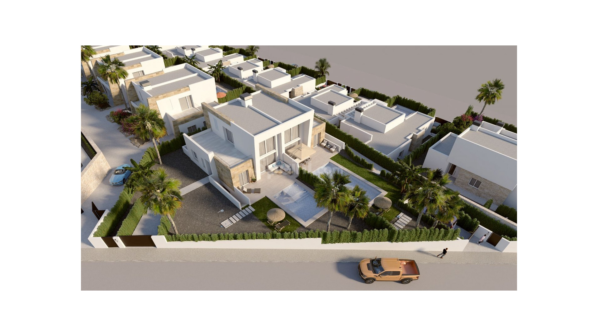 Nybygg - Villa -
Algorfa - La Finca