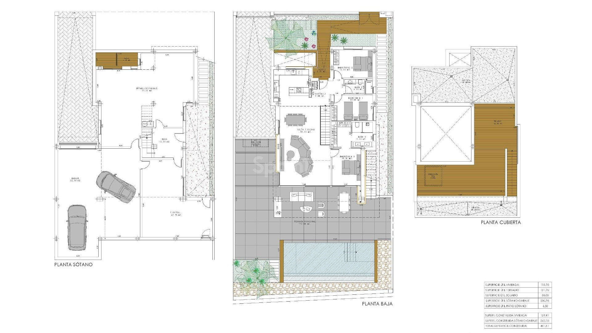Nybygg - Villa -
Algorfa - La Finca