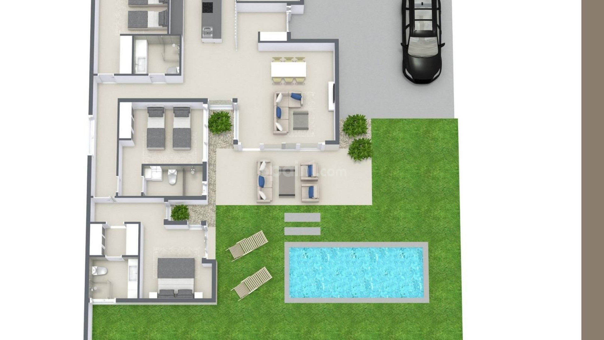 Nybygg - Villa -
Banos y Mendigo - Altaona Golf