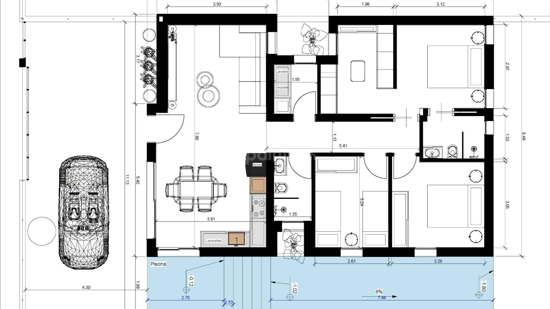 Nybygg - Villa -
Benijofar - Urb. Monteazul