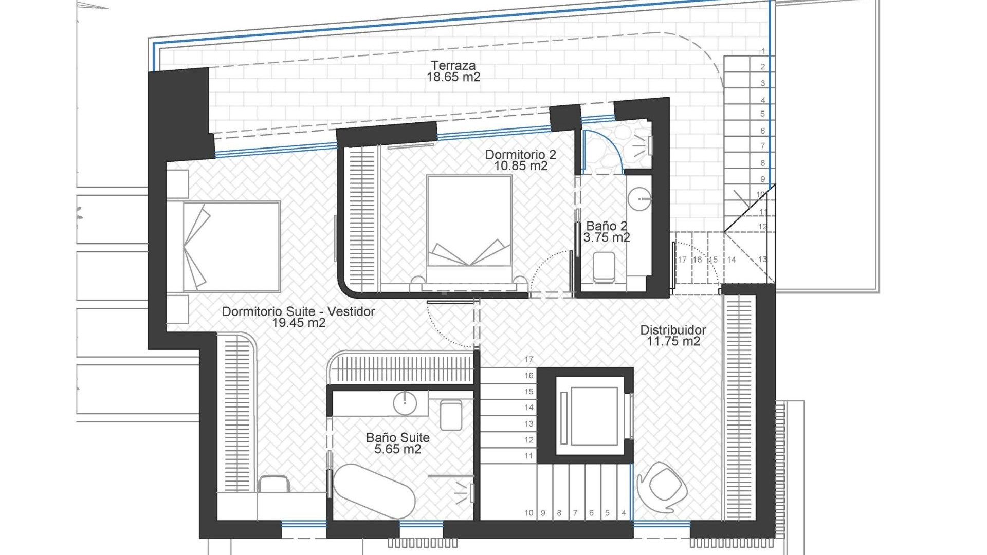 Nybygg - Villa -
Cabo de Palos - Cala Flores