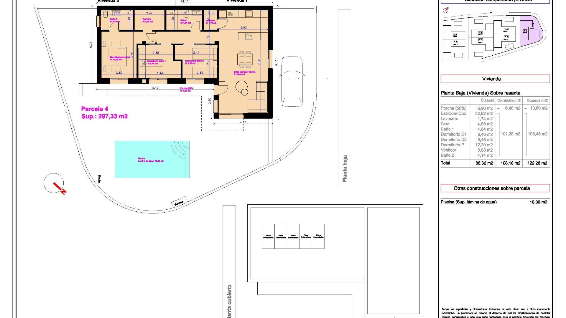 Nybygg - Villa -
Daya Nueva