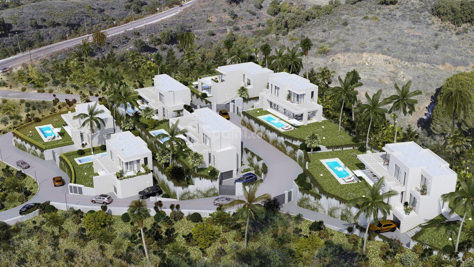 Nybygg - Villa -
Mijas - Mijas pueblo