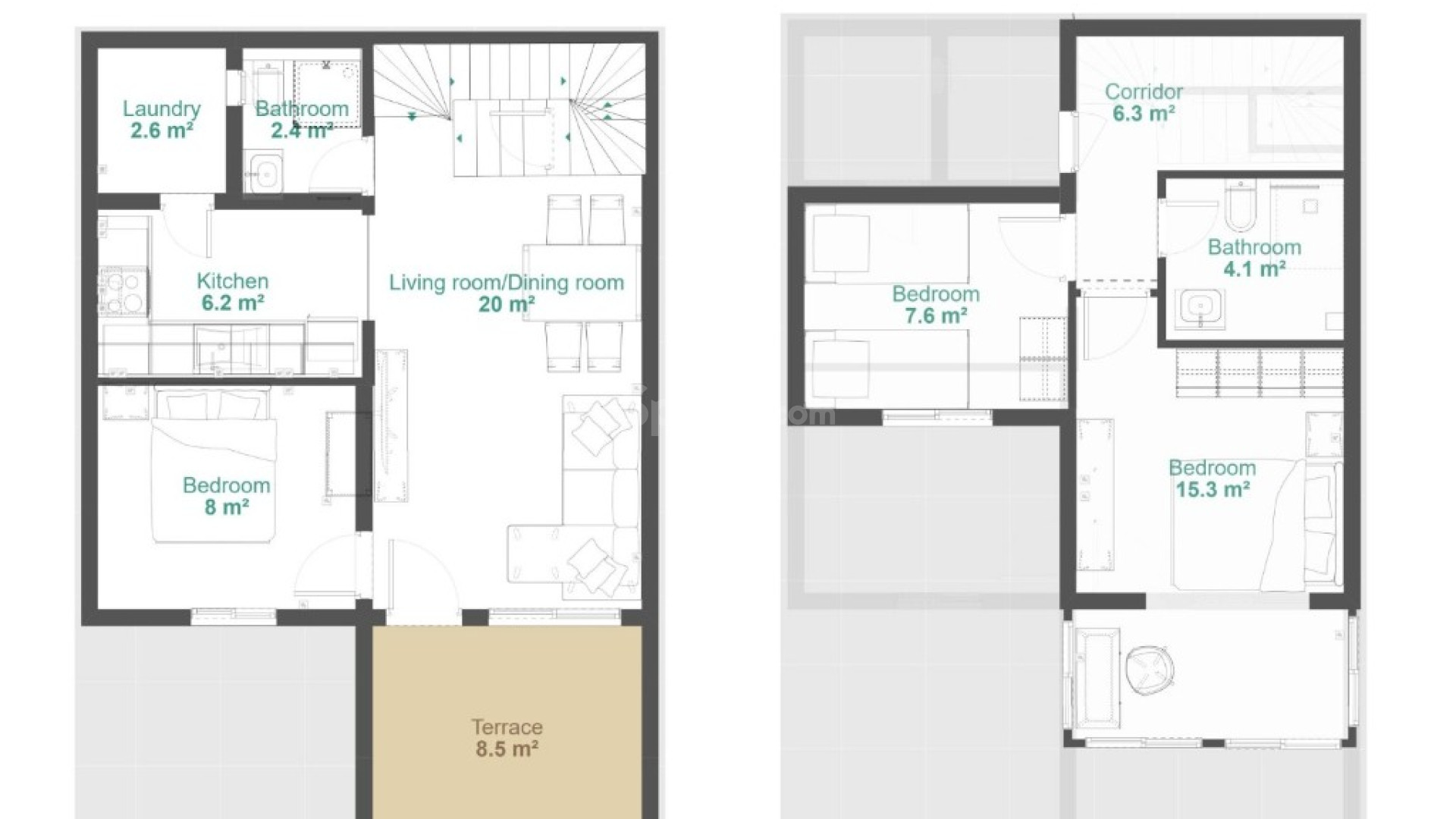 Resale - Radhus -
Costa Blanca - Orihuela Costa