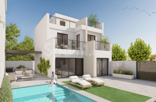 Villa - New Build - Los Alcázares - Playa la Atascadera